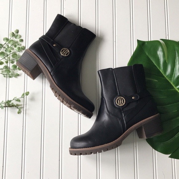 Tommy Hilfiger Shoes - Tommy Hilfiger maverick black ankle boots NWOT